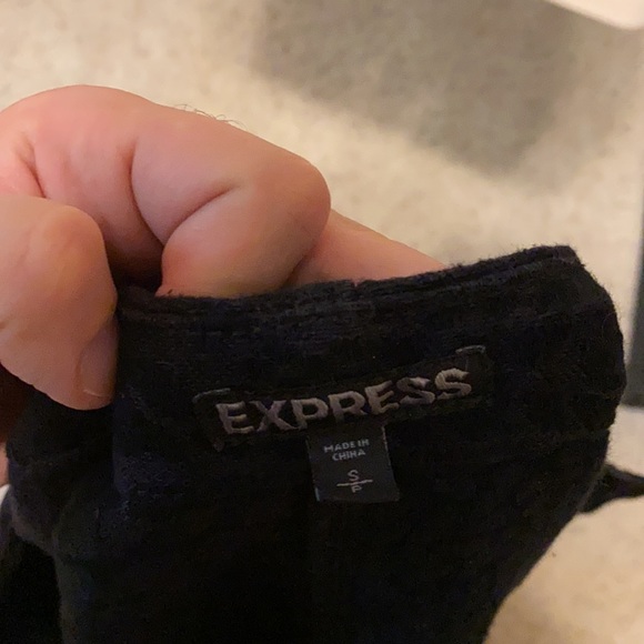 EUC Express Faux Snake skin jacket size S/P - Picture 7 of 7